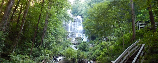 Hike to the Top of Georgia's Highest Waterfall