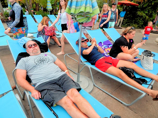 Waterpark Relaxation Area