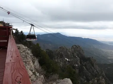 Discover Sandia Peak’s stunning views and scenic tramway in Albuquerque, New Mexico