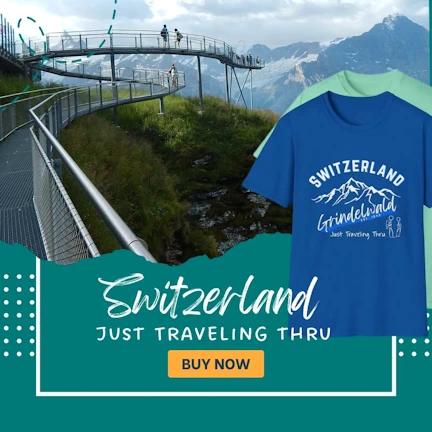 Switzerland Tee Shirt Advertisement